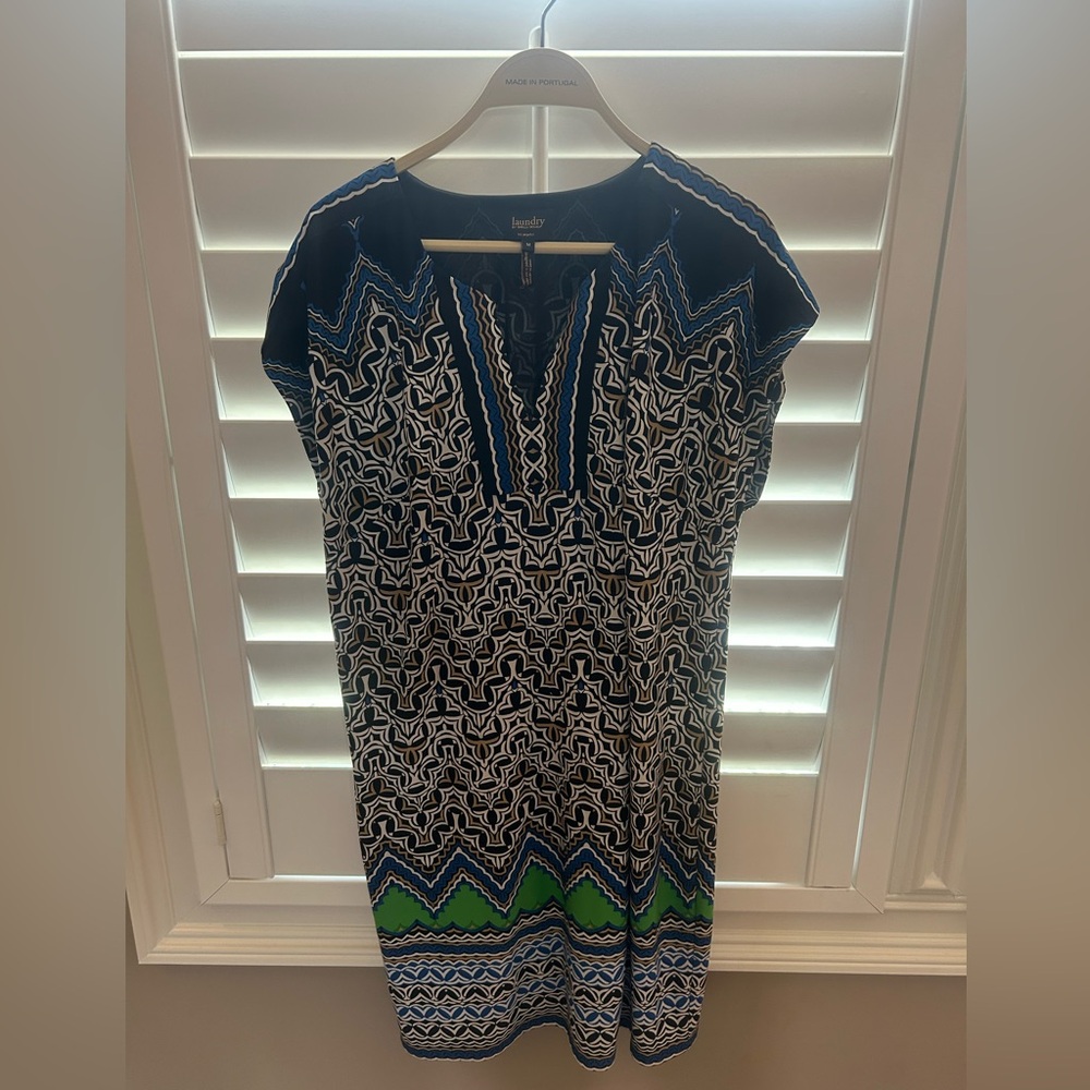 Laundry By Shelli Segal Black and Gray Dress 👗